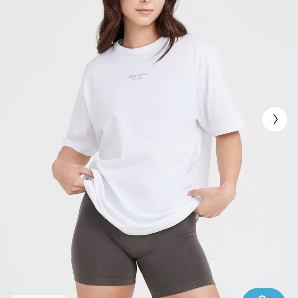 Oversized Tee Oner Active (white)